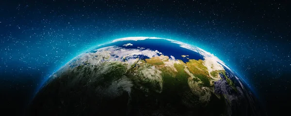 ดาวเคราะห โลกภ ศาสตร องค ประกอบของภาพน าโดยนาซ การแสดงผล — ภาพถ่ายสต็อก