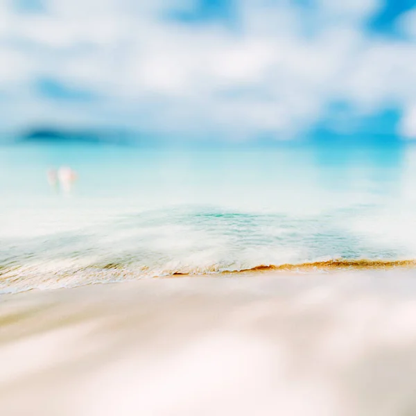 Пляж Тропічного Океану Карибський Рай — стокове фото