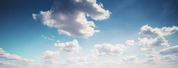 Прекрасное Небо Летний Фон — стоковое фото