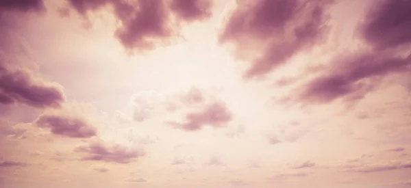Lucht Wolken Tropische Panorama Buiten Natuur — Stockfoto