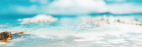 Natur Tropischen Strand Sommerreise — Stockfoto