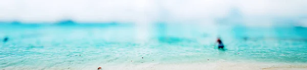 Caribbean Paradise Beach Tropical Ocean — Stock Photo, Image