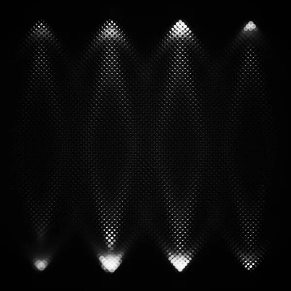 点光度灯 金属纹理表面 灯火通明的演出派对3D — 图库照片