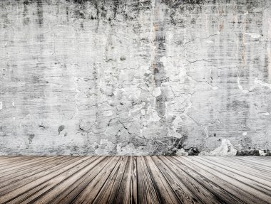 Eski duvarın içi. Vintage arkaplan 3d oluşturma