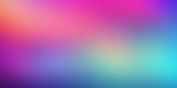 stock image Abstract neon gradient with noise texture. Banner format