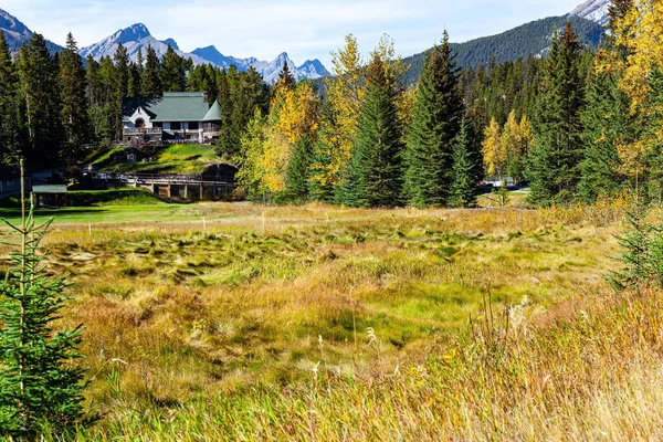 Umgebung Der Stadt Banff Den Rocky Mountains Kanada Die Berge — Stockfoto