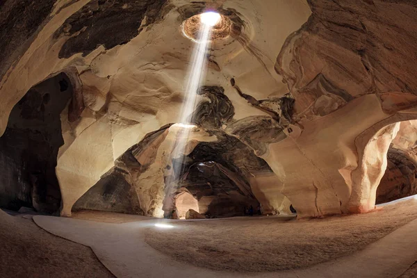 Der Berühmte Unterirdische Nationalpark Beit Guvrin Antike Höhlen Zur Gewinnung — Stockfoto