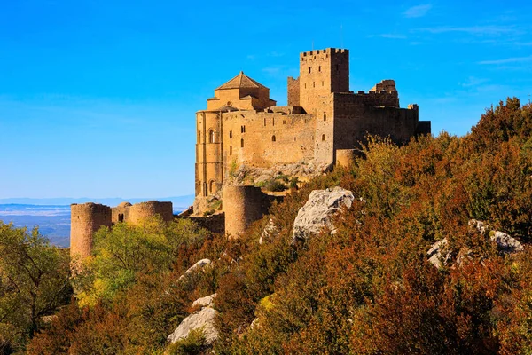 Spanische Festung Loarre Burg Die Spanische Verteidigungsstruktur Wurde Vor Tausend — Stockfoto