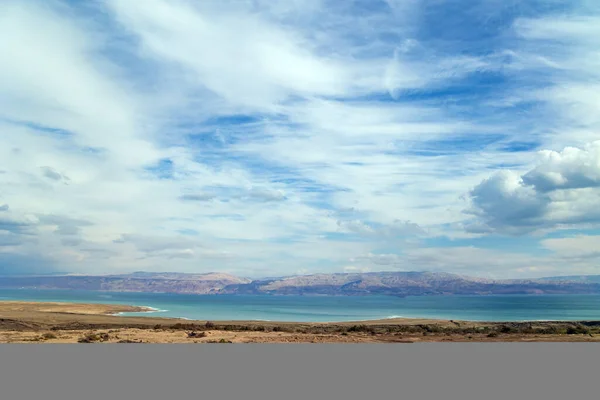 Mar Morto Mare Più Salato Sulla Terra Deserto Judean Area — Foto Stock