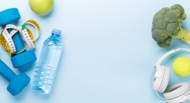 Fotokopi alanı ile sağlıklı diyet kavramı