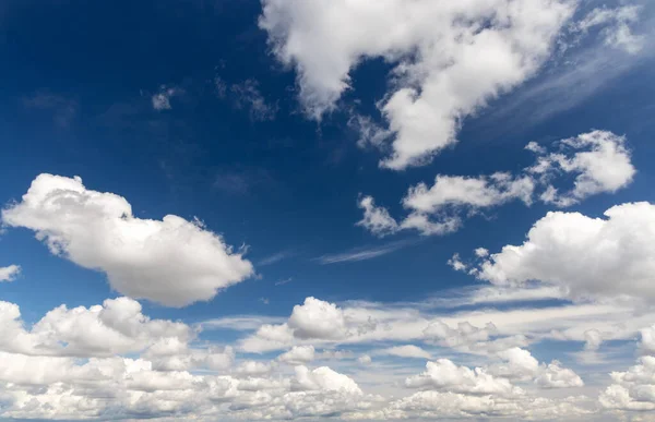 Una Hermosa Vista Panorámica Del Cielo Con Nubes Mostrando Belleza — Foto de Stock