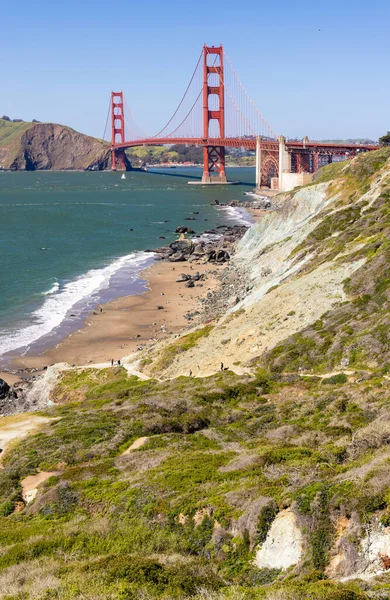 Golden Gate Bridge São Francisco Califórnia — Fotografia de Stock