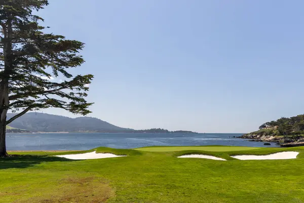 Scenic Golf Course California Beach — Stock Photo, Image