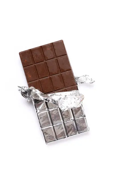 Sweet Temptation Chocolate Bar Isolated White Background — Stock Photo, Image
