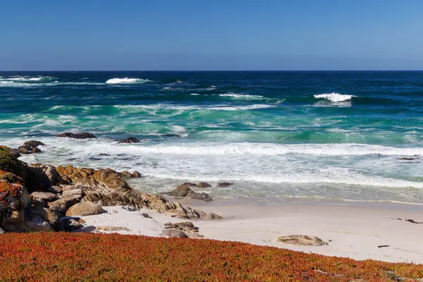 Büyüleyici bir kıyı manzarası görkemli okyanusu ve Kaliforniya 'daki manzaralı 17 mil boyunca yükselen köknar ağaçlarını barındırıyor.