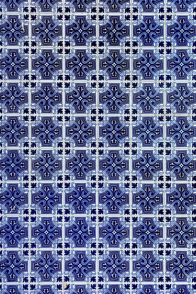 Carrelage Azulejo Portugais Traditionnel Sur Bâtiment Historique Lisbonne Portugal Texture — Photo