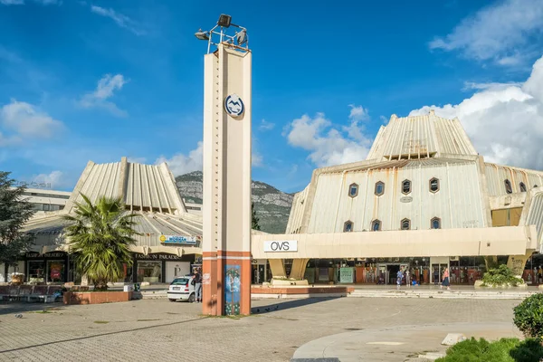 Bar Montenegro November 2022 Modernistiska Byggnader Ett Varuhus Från Jugoslaviens — Stockfoto