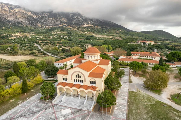 Mosteiro Agios Gerasimos Ilha Kefalonia Grécia Mosteiro Sagrado Agios Gerasimos — Fotografia de Stock