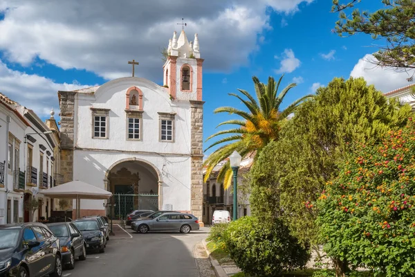 Bela Igreja Nossa Senhora Ajuda Construída Partir 1606 Cidade Tavira — Fotografia de Stock