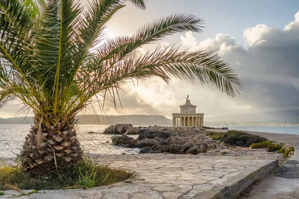 Lighthouse Saint Theodore Lassi Argostoli Kefalonia Island Greece Saint Theodore — Stock Photo, Image