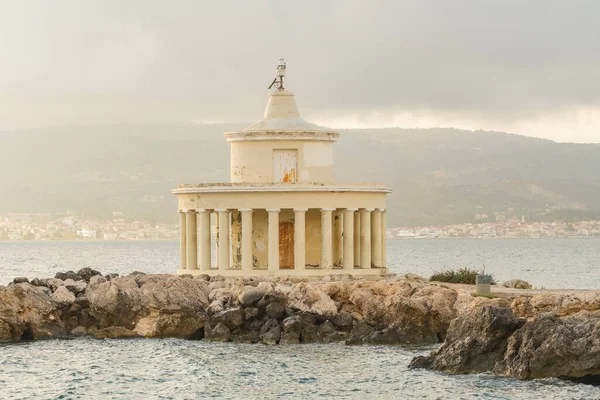 Lassi Argostoli Deki Saint Theodore Deniz Feneri Yunanistan Daki Kefalonia — Stok fotoğraf