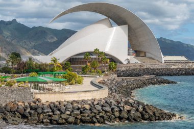 Santa Cruz, Tenerife 'deki konser salonu, Kanarya Adaları, İspanya