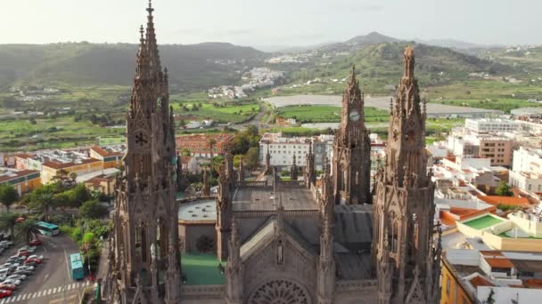 아루카스 카나리아 카나리아 스페인에있는 Parroquia San Juan Bautista Arucas 교회의 — 비디오
