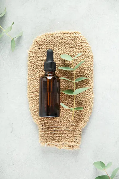 Sustainable Lifestyle Concept Top View Photo Eco Friendly Personal Care — Stock Photo, Image