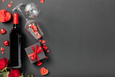 Güzel romantik masa ayarlama alanı