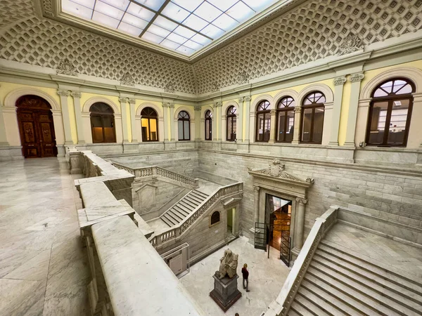 Madrid Španělsko Října 2022 Interiér Národní Knihovny Biblioteca Nacional Espana — Stock fotografie