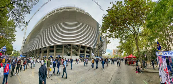 Madrid Spagna Ottobre 2022 Stadio Santiago Bernabeu Real Madrid Tifosi — Foto Stock