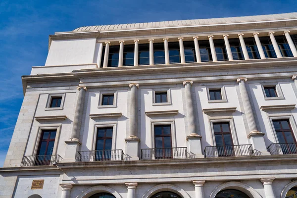 Buildings Opera Square Madrid — Stock Photo, Image