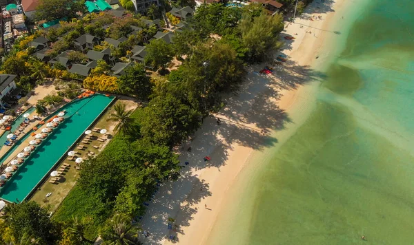 Пхі Пхі Дон Таїланд Повітряний Вид Узбережжя Острова Пхі Пхі — стокове фото