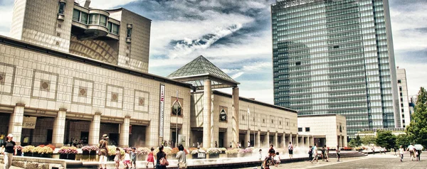 Yokohama Ago Los Turistas Disfrutan Las Calles Modernas Ciudad Agosto —  Fotos de Stock