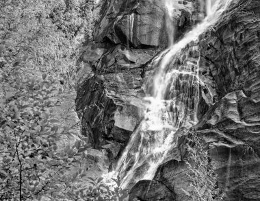 Brandywine Falls İl Parkı 'nda Brandywine Şelaleleri - British Columbia, Kanada