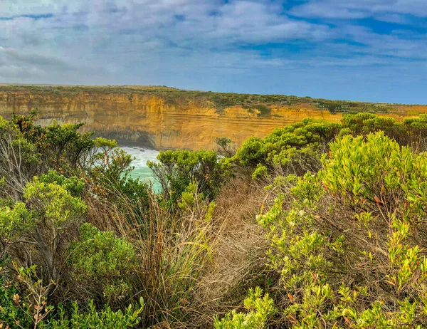 Ущелье Лох Ард Вдоль Великого Океана Австралия Панорамный Вид Горных — стоковое фото