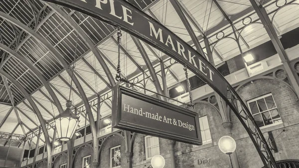 London Storbritannien Juni 2015 Apple Market Covent Garden Apple Market — Stockfoto