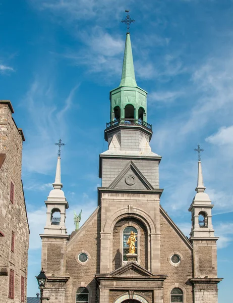 Wunderbare Mittelalterliche Architektur Von Montreal Quebec — Stockfoto