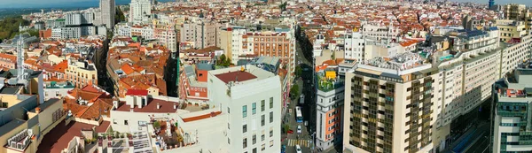 Madri Espanha Novembro 2022 Incrível Vista Aérea Panorâmica Centro Cidade — Fotografia de Stock