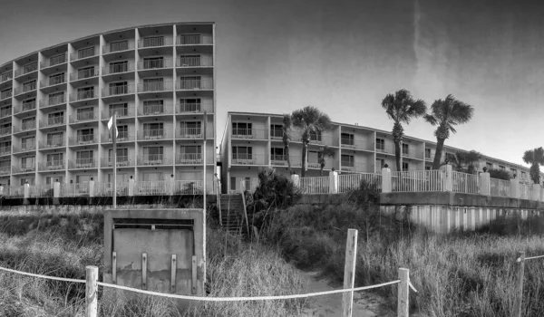 佛罗里达州巴拿马城海滩日落时分 — 图库照片