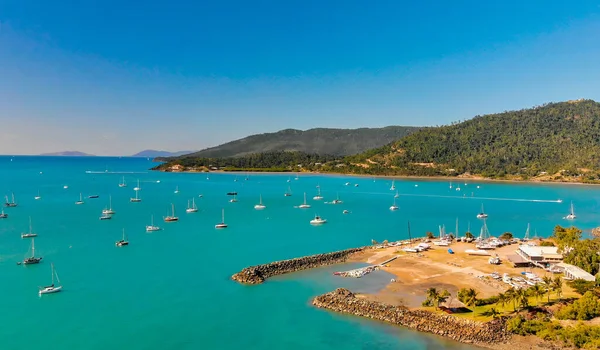 Airlie Beach Queensland Aerial View Drone — Stock Photo, Image