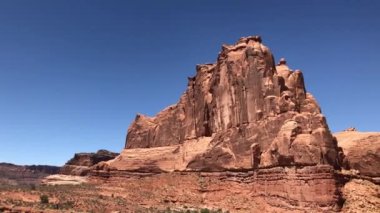 Arizona Anıt Vadisi 'nin panoramik hava manzarası.