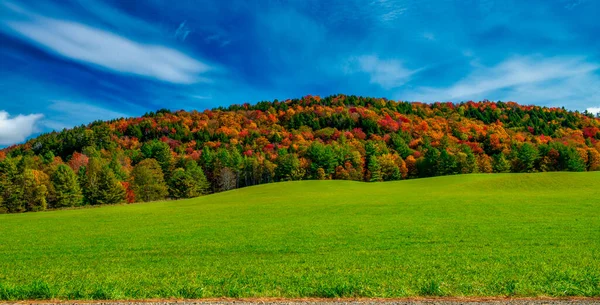 Road New England Foliage Season Usa — Stock Photo, Image