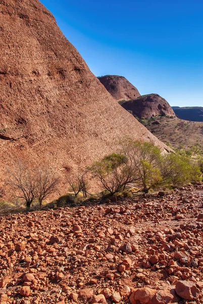 Mountains Australian Outback Blue Sky Dawn Northern Territory Australia — Stock Photo, Image