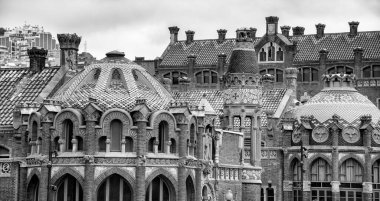 Kutsal Haç ve Aziz Paul Hastanesi, (Santa Creu i de Sant Pau Hastanesi), Barcelona.