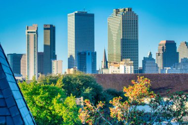 New Orleans, LA - February 11, 2016: City skyline on a sunny day.