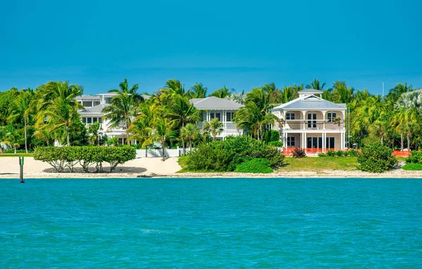 stock image Beautiful homes of Key West, Florida.