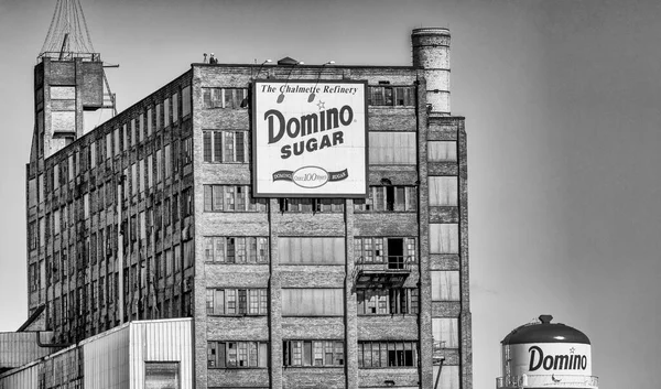 New Orleans February 2016 Domino Sugar Chalmette Refinery Site Viewed — Fotografia de Stock