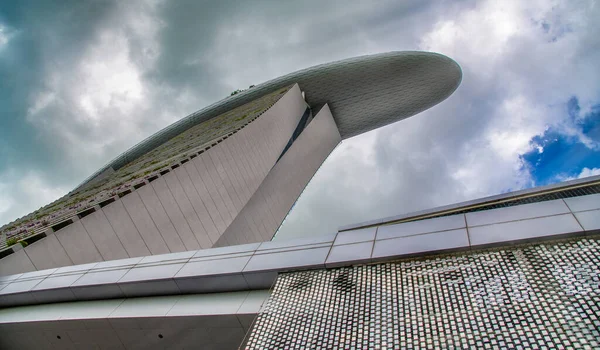 Сингапур Января 2020 Года Отель Marina Bay Sands Является Иконой — стоковое фото