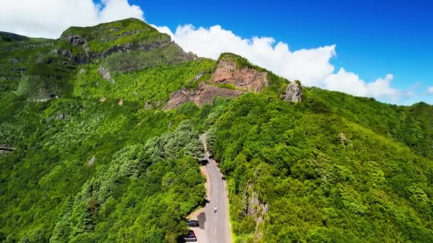 Punto Vista Encumeada Isla Madeira Portugal — Vídeo de stock